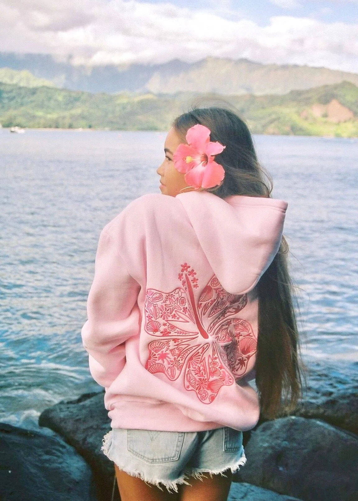 Hawaii Hibiscus Hoodie