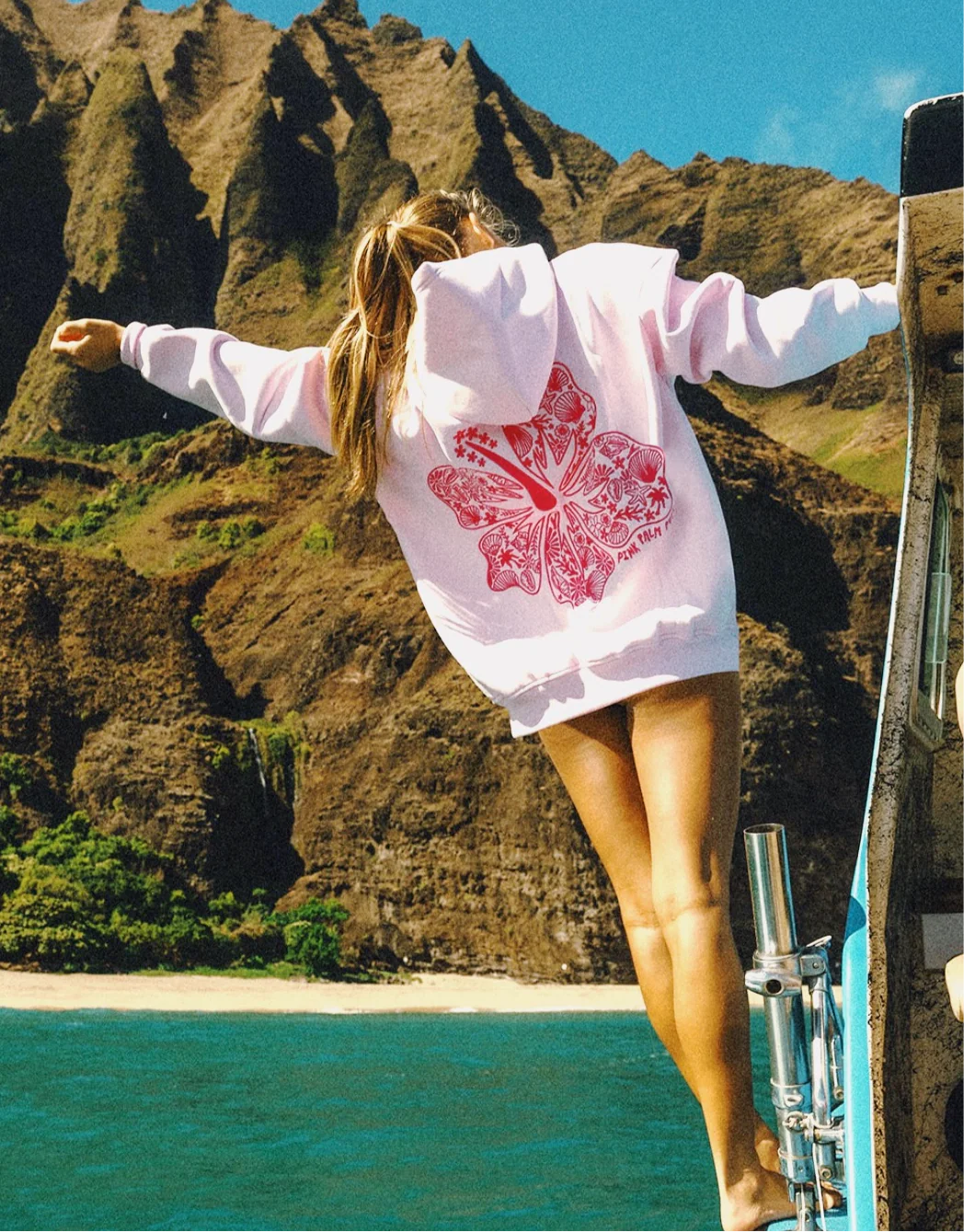 Hawaii Hibiscus Hoodie