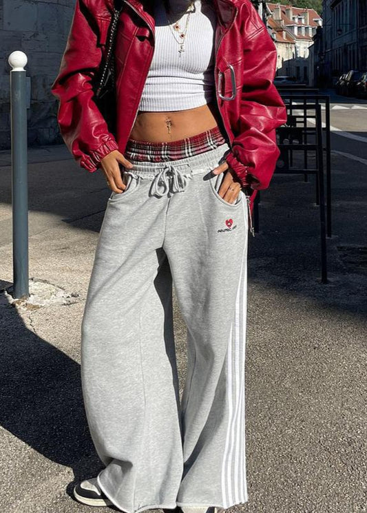 Double Waist Baggy Sweatpants