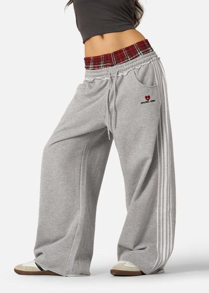 Double Waist Baggy Sweatpants